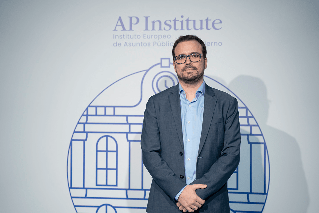 Alberto Garzón AP institute