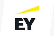 Logotipo de la firma de servicios profesionales Ernst & Young.