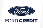 Logo de Ford Credit que muestra el nombre de la marca Ford.