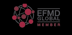 Logo de EFMD Global que indica membresía.