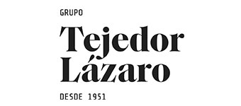 Logo del Grupo Tejedor Lázaro, establecido en 1951.