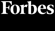 La imagen muestra el logotipo de la revista Forbes.