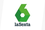 Logotipo del canal de televisión La Sexta.