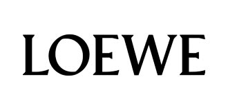 La imagen muestra el logotipo de la marca Loewe en un estilo tipográfico elegante.