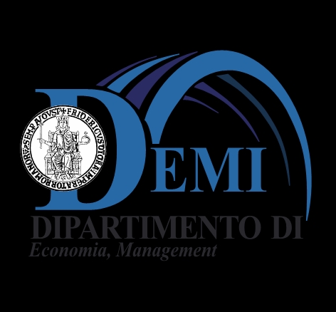 Logo del Departamento de Economía y Management con el acrónimo DEMI.