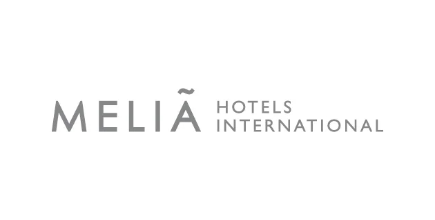 Logotipo de la cadena hotelera Meliá Hotels International.