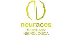 Logo de Neuraces, una clínica de rehabilitación neurológica.