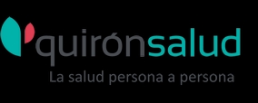 Logo de Quirónsalud que enfatiza el enfoque personalizado en la atención médica.