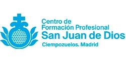 Logo del Centro de Formación Profesional San Juan de Dios en Clempozuelos, Madrid.