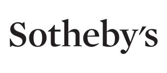 Logotipo de Sotheby's, una casa de subastas reconocida.