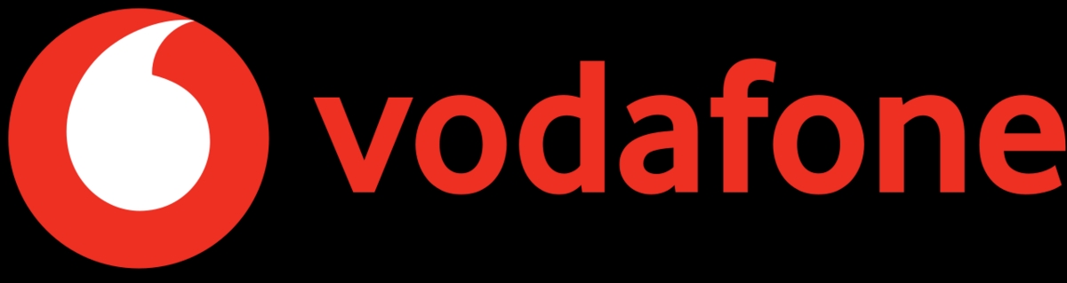 Logotipo de la empresa de telecomunicaciones Vodafone.