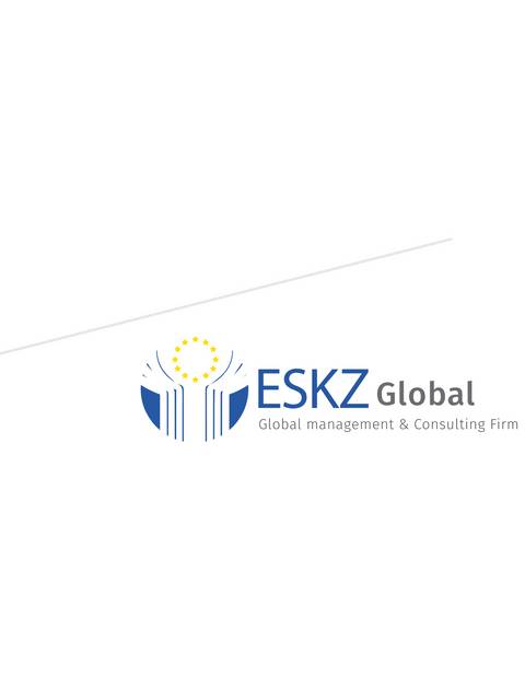 Logo de ESKZ Global, una firma de gestión y consultoría.