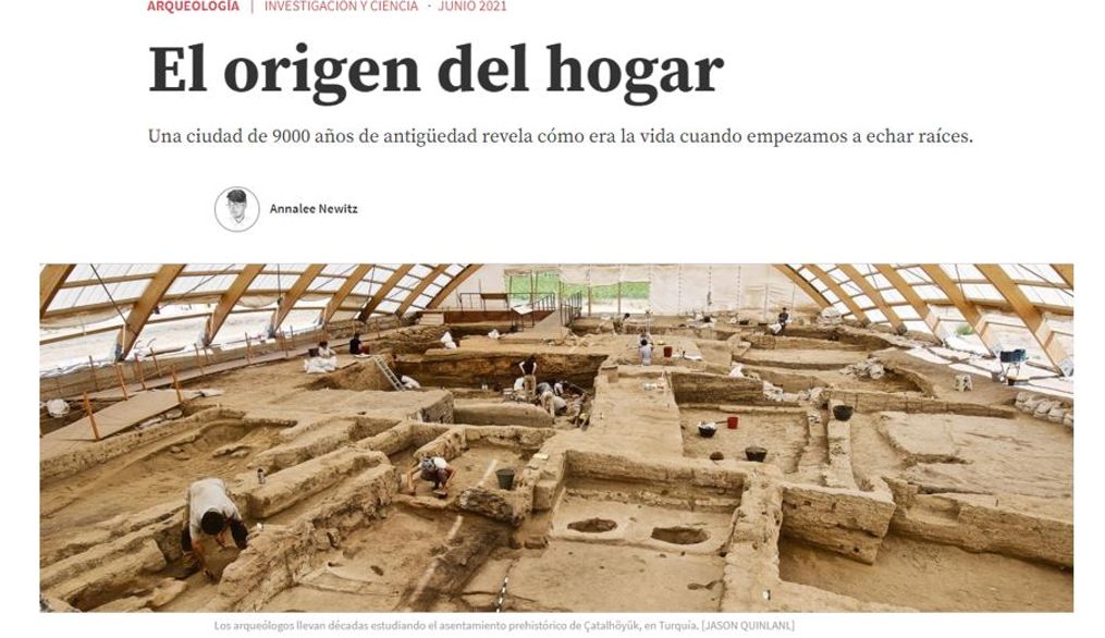 Arqueología: El origen del hogar