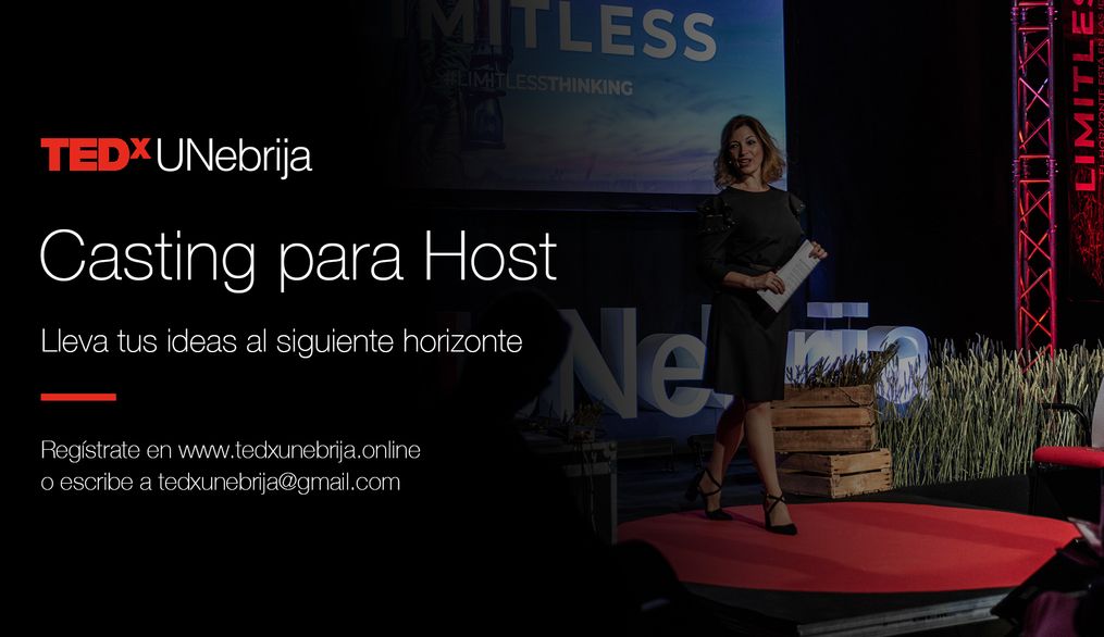 ¿Quieres presentar el próximo evento TEDxUNebrija?