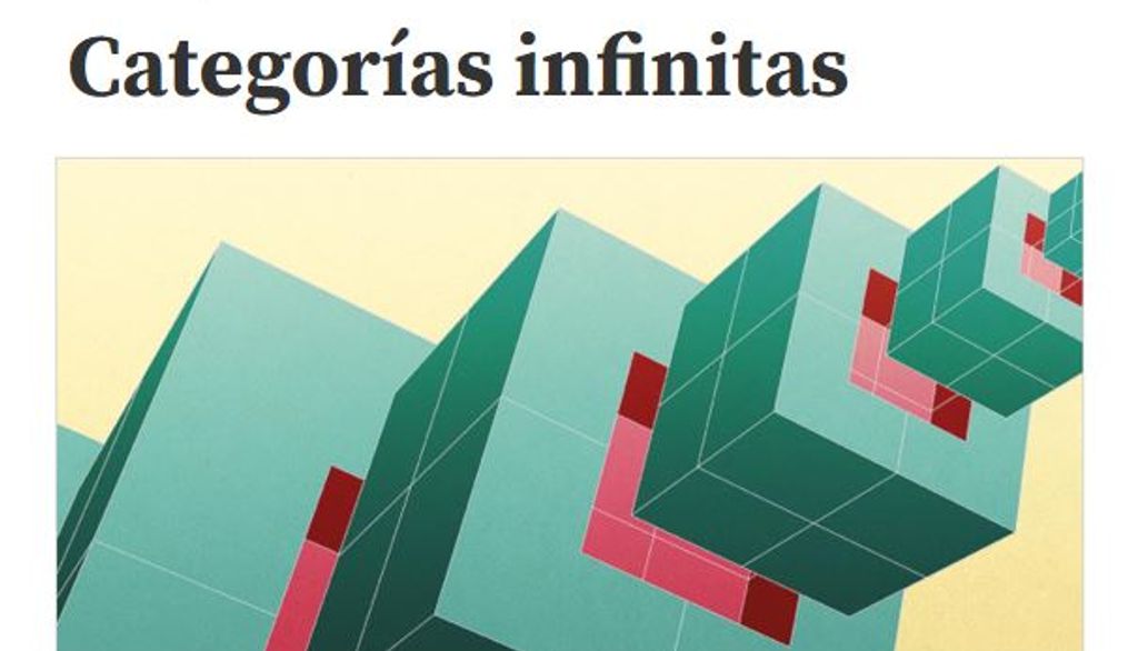 Matemáticas: Categorías infinitas