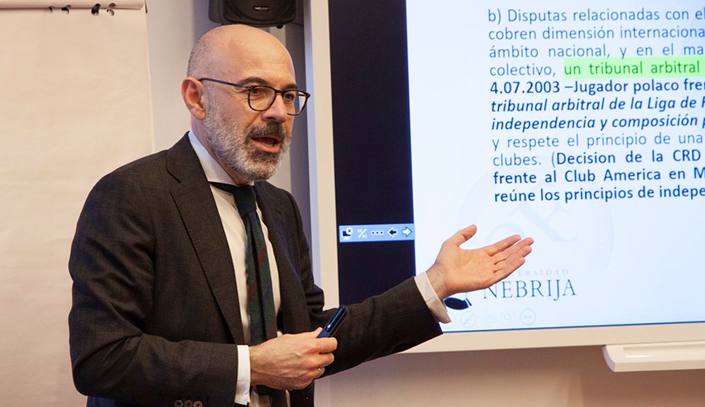 Pitido inicial de los cursos de Gestión de Entidades Deportivas y de Derecho del Fútbol