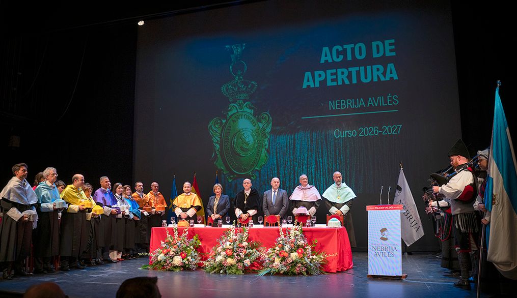Ceremonia de apertura del curso académico en Avilés