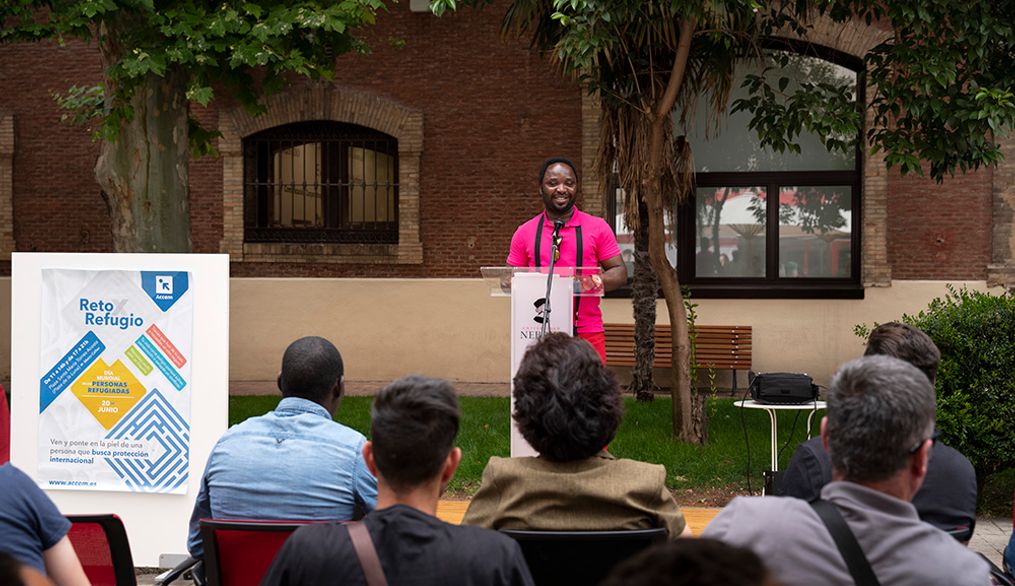 “Para las personas refugiadas aprender un idioma significa abrir una puerta”