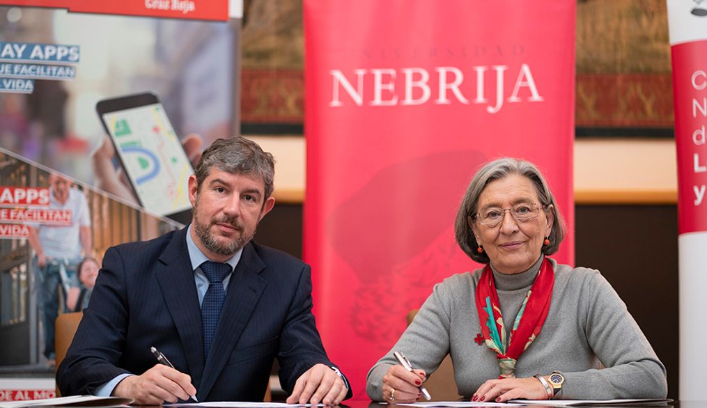 Cruz Roja y Universidad Nebrija suscriben un convenio de colaboración