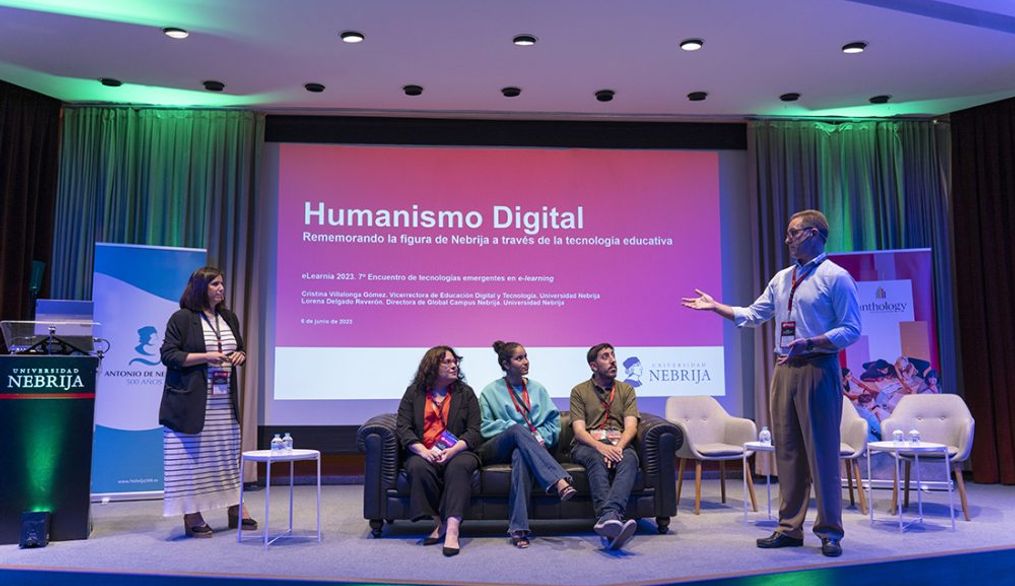 Global Campus reivindica en el congreso eLearnia el humanismo digital de la Universidad Nebrija