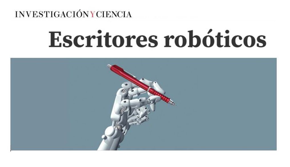 Inteligencia artificial: Escritores robóticos