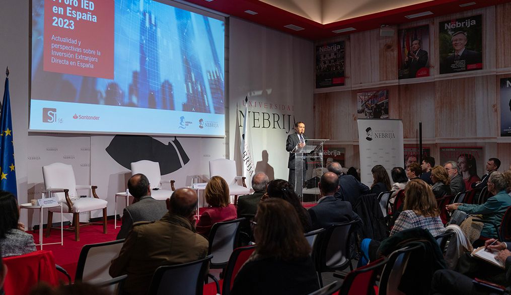 La Universidad Nebrija alberga el primer Foro de Inversión Extranjera Directa