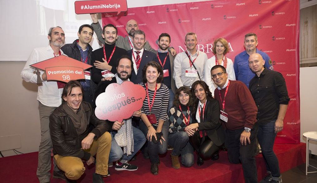 Los antiguos alumnos de la primera promoción de la Universidad vuelven a Nebrija
