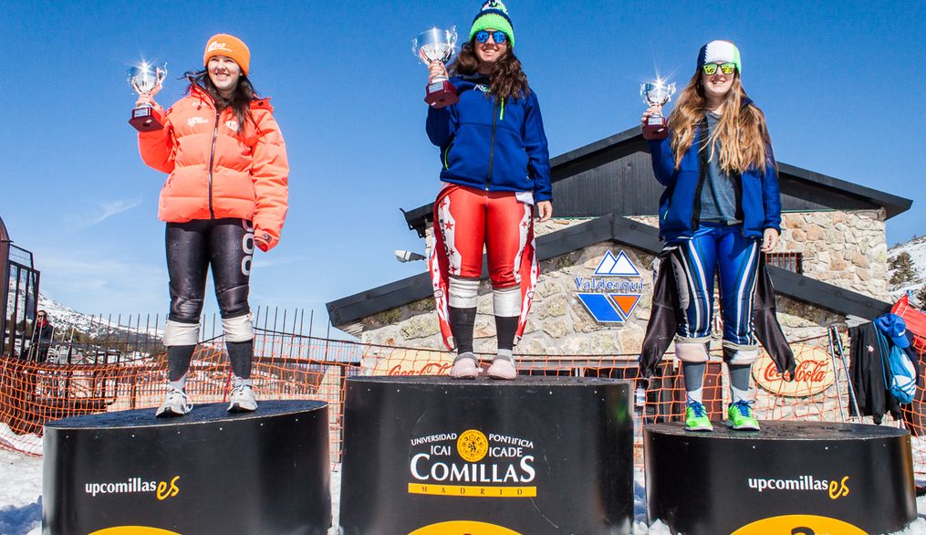 La alumna Cristina Castillo Gancedo, bronce en el Campeonato Universitario de Esquí