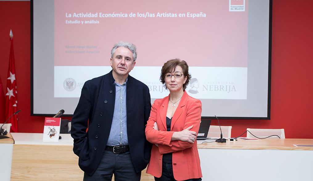 La Fundación Nebrija publica un estudio sobre la actividad económica de los artistas en España