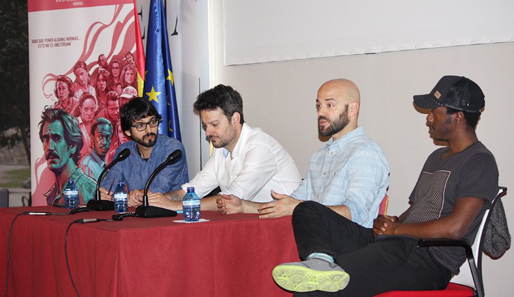 Tres antiguos alumnos de Comunicación Audiovisual presentan su primer largometraje