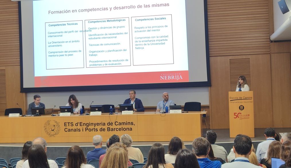 Blanca Pastor presenta el exitoso Club Buddy en la jornada de internacionalización de la Universidad Politécnica de Cataluña