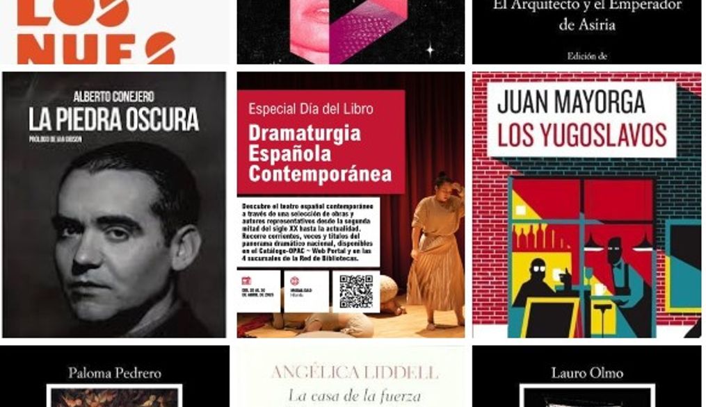 Noticia. El Servicio de Biblioteca celebra el Día del Libro con un especial dedicado al teatro