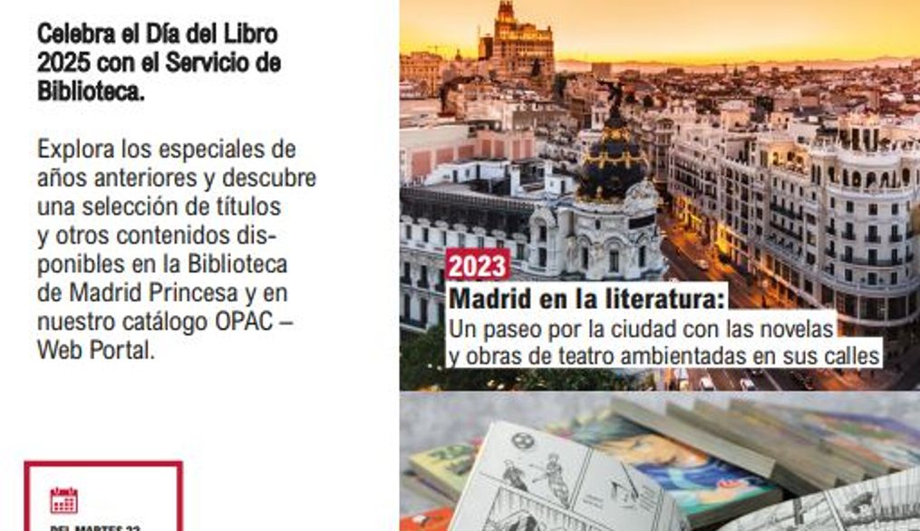 Noticia. Especial Día del libro 2025