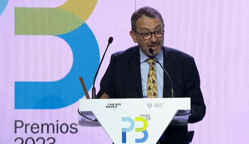 Juan Carlos Arroyo recibe el Premio Caminos Madrid en la categoría de pyme