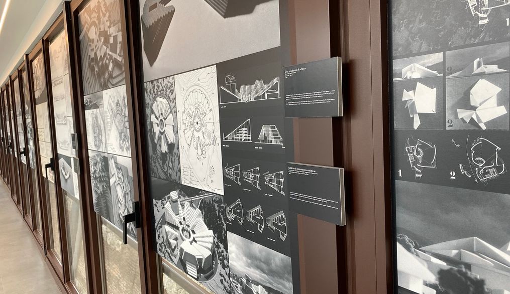 La Escuela de Arquitectura y Construcción exhibe las circunferencias creativas de Fernando Higueras