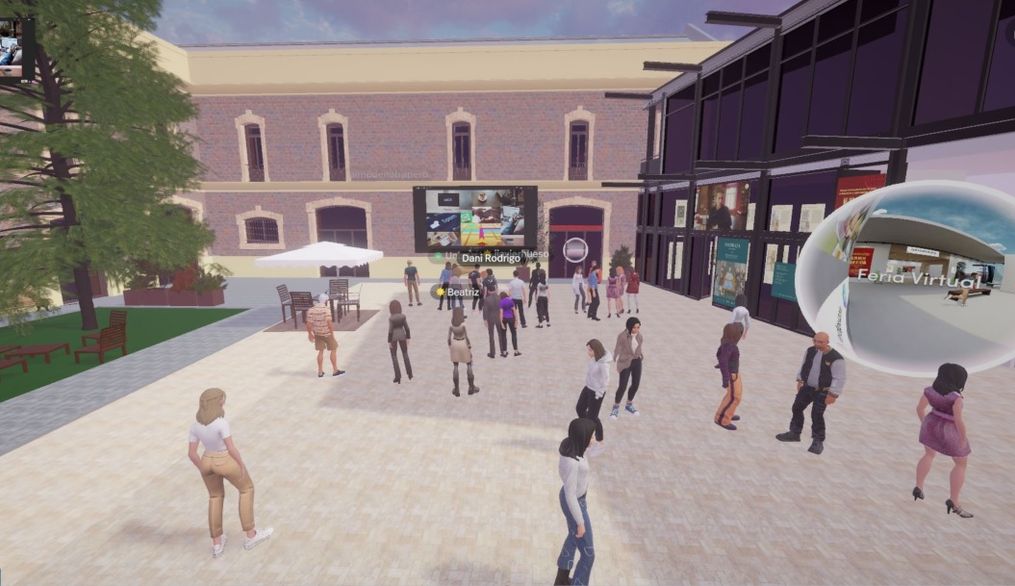 La II Feria Virtual en el metaverso de Nebrija analiza el reto de la IA en la educación
