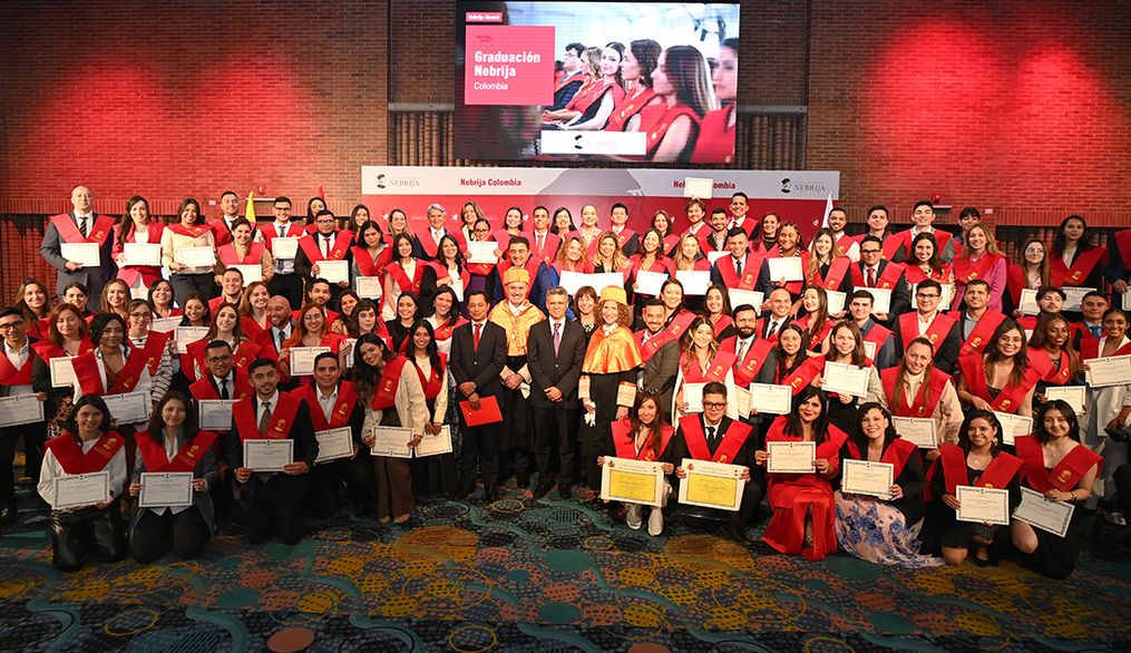 La Universidad Nebrija celebra su segunda ceremonia de Graduación en Colombia
