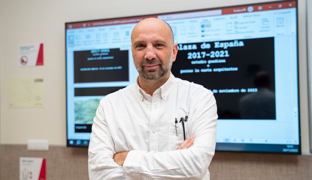 Lorenzo Fernández-Ordóñez da las claves del proyecto de remodelación de la Plaza de España