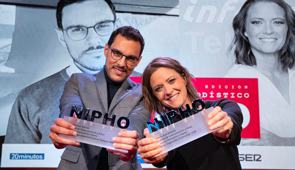 Los periodistas María Casado y Ángel Negro, premios Nipho 2026