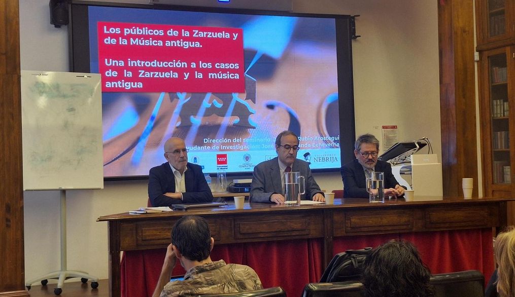 Debate en Nebrija. Música culta