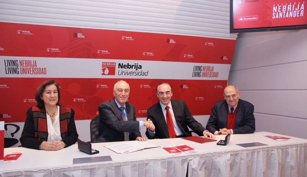 Nebrija y Banco Santander ponen en marcha la Cátedra en Inteligencia Ejecutiva y Educación