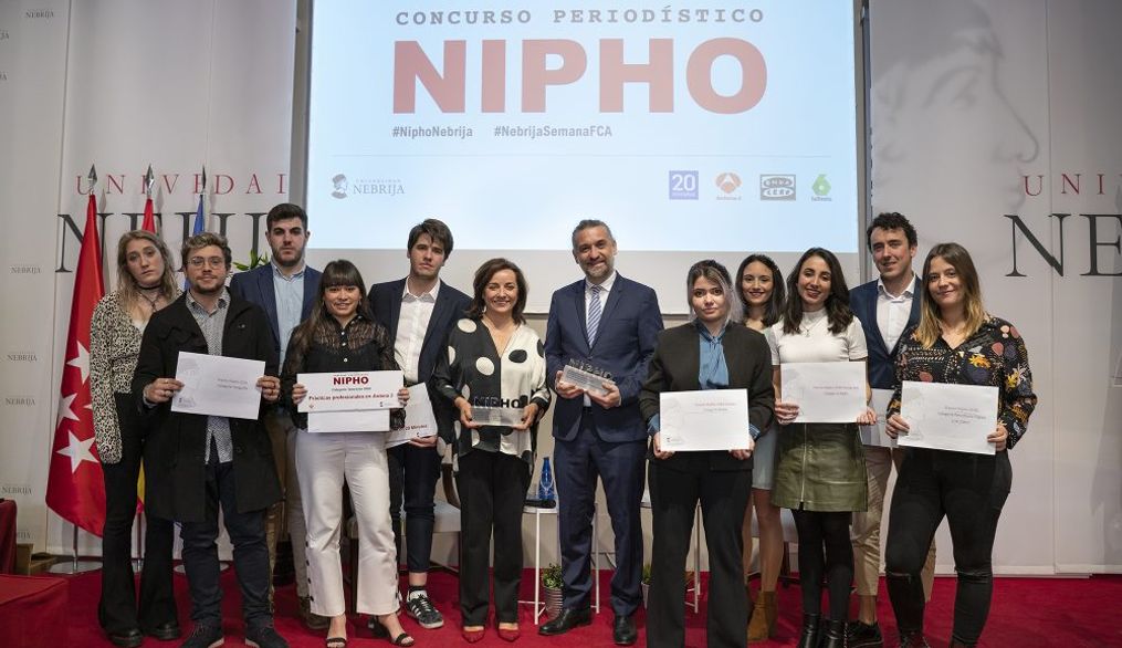 Pepa Bueno recibe el premio NIPHO a la Trayectoria Profesional
