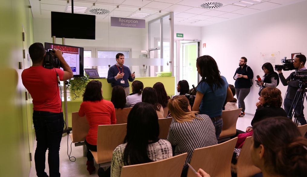 Los alumnos visitan el Centro Nacional de Investigaciones Cardiovasculares