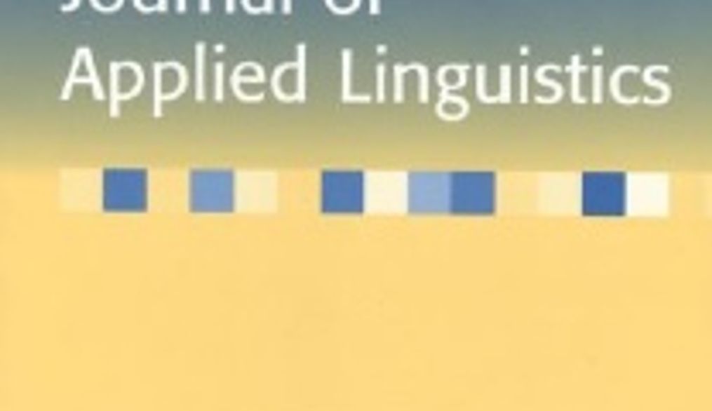 International Journal of Applied Linguistics
