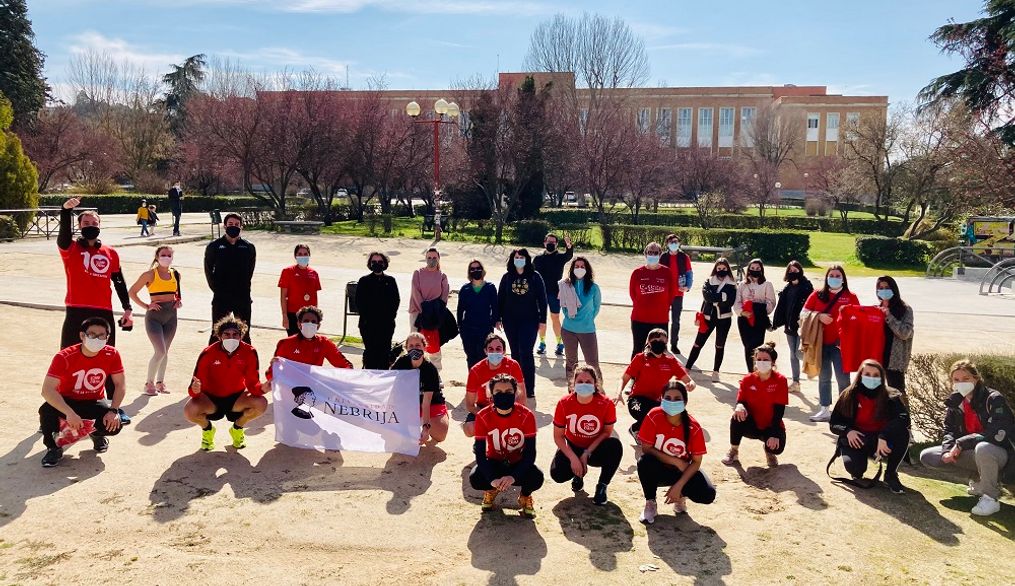 Acción solidaria y saludable en la II Quedada Running &amp; Marcha Nebrija