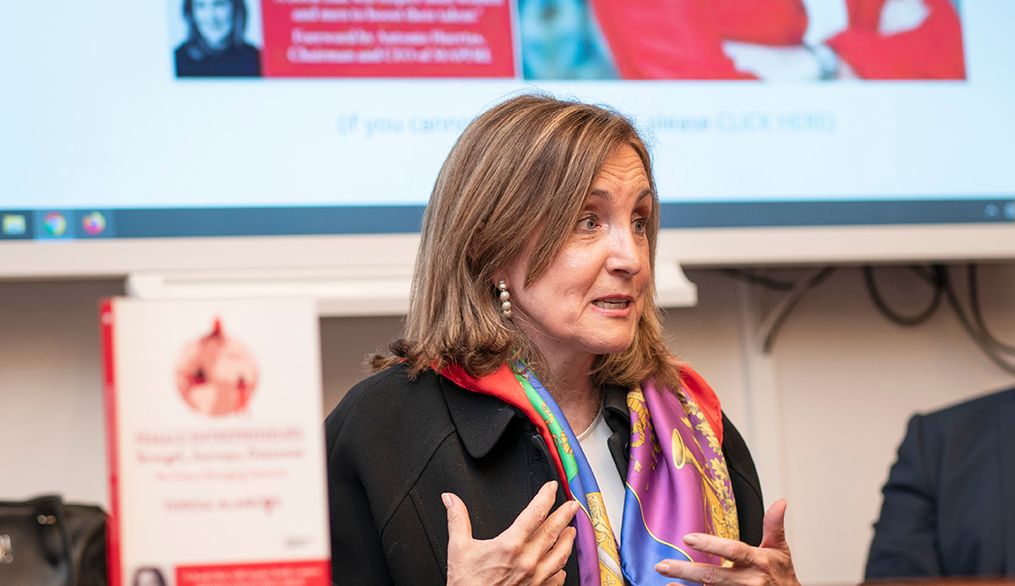 Teresa Alarcos: "Las `startups´ lideradas por mujeres son más solventes"