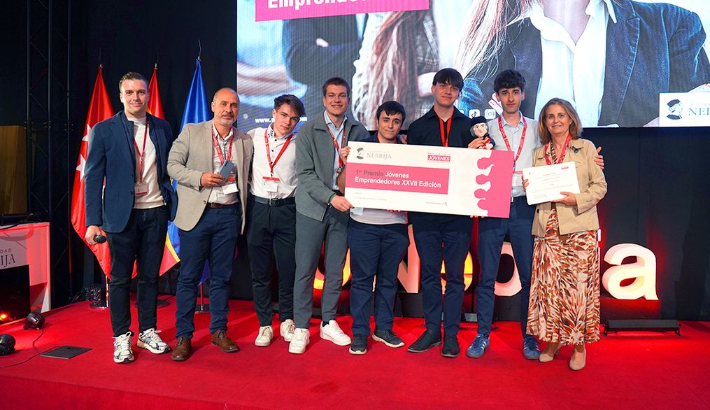 CAFRE, un proyecto de recuperación de energía automotriz, gana el Premio Jóvenes Emprendedores Nebrija 2025