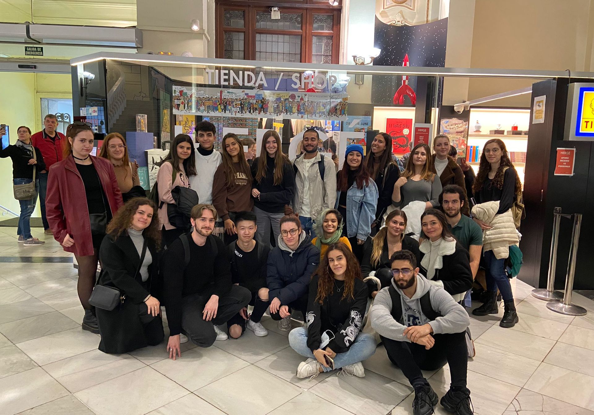 Los estudiantes de Lenguas Modernas conocen al periodista de ficción más famoso del mundo