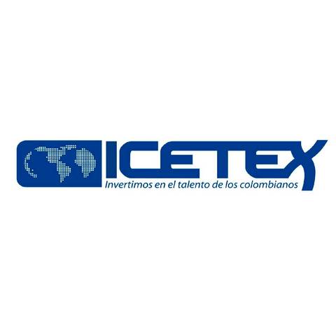 Logo de ICETEX que promueve la inversión en el talento colombiano.