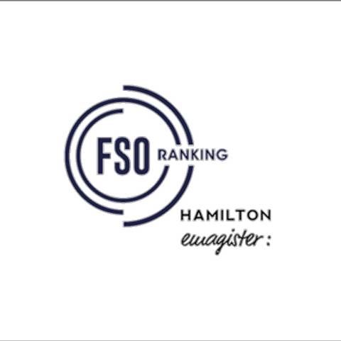 Logo que representa un ranking de FSO relacionado con Hamilton.